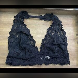 Undie Couture - Black Lace Bralette - SIZE SMALL